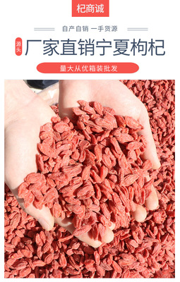 2020新貨寧夏枸杞中寧甲乙特優級枸杞40斤散裝枸杞整箱批發 品質與性價比之選